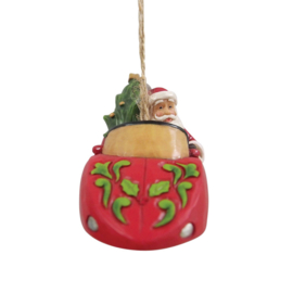 Santa in Sport Car Ornament Jim Shore 6017299