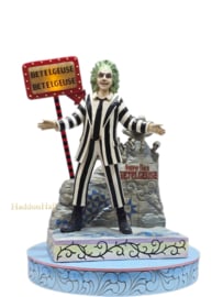 Beetlejuice LED Figurine H25cm + Jim Shore Base Color Ø22cm 6016175