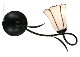 8189 * Wandlamp Lovely met Tiffany kap Ø15cm Liseron Akkerwinde