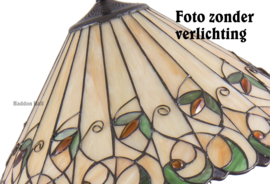 T095L-9454 * Vloerlamp Tiffany Ø50cm "Jamelia" Ronde voet 5205