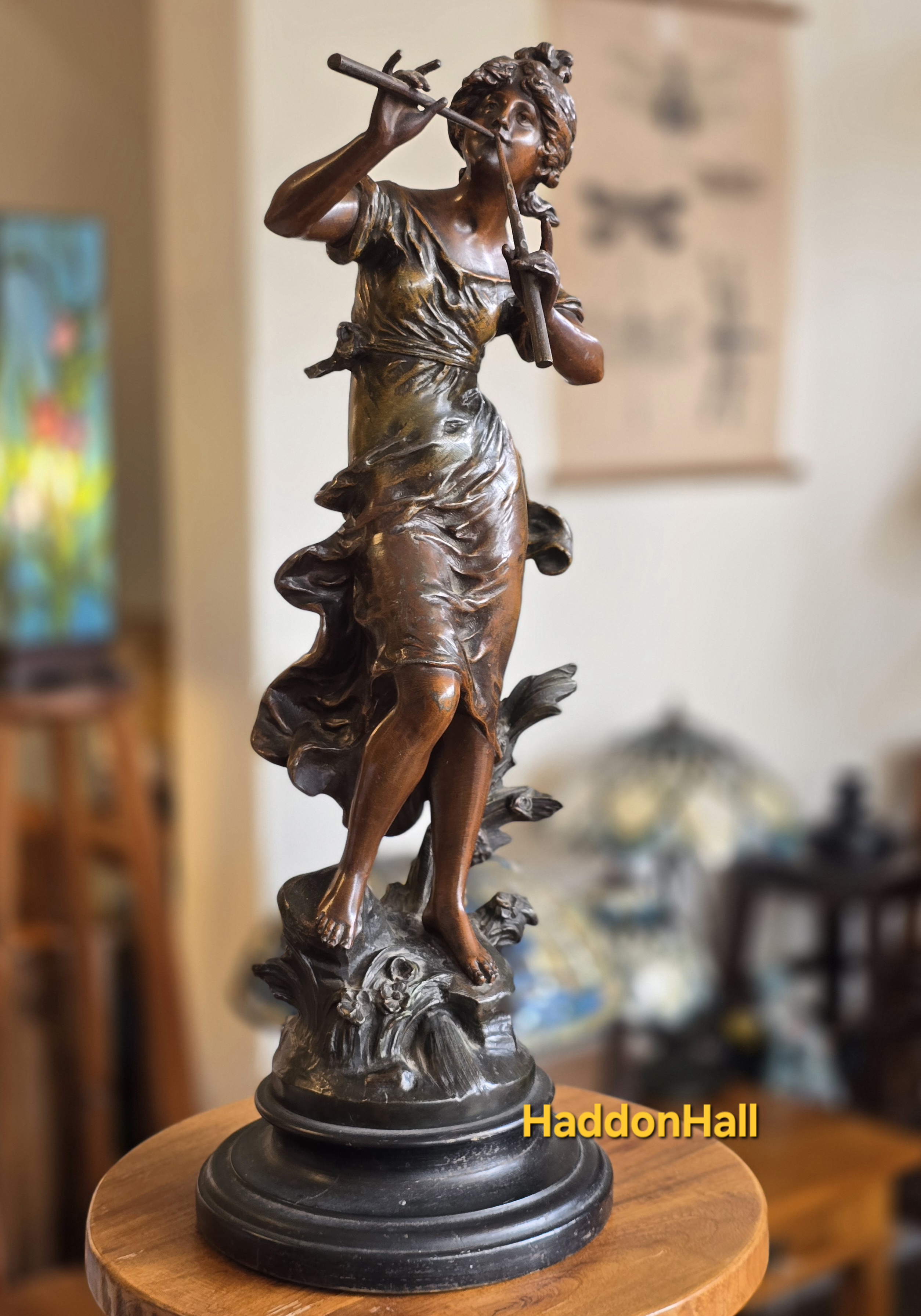 "Muse de Bois" H49cm Louis Moreau