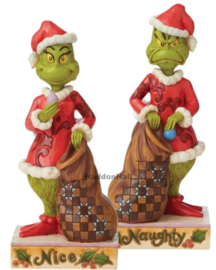 Grinch - Naughty&Nice H21cm Jim Shore 6008891 retired *