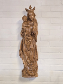 Madonna met Kind H80cm Hout