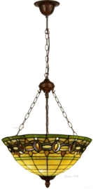 5804 8842 Hanglamp Tiffany Ø51cm  Olive laatste exemplaren