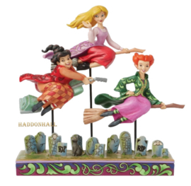 Hocus Pocus - "Come We Fly" H24cm Jim Shore 6016591