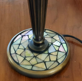5936 * Voet voor Tafellamp met mozaiek H45cm Art Deco Paris
