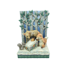 Baby Jesus with Animals  15 cm Jim Shore 6012966 retired *