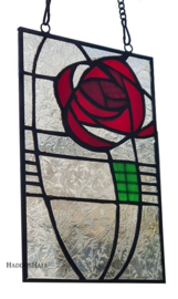Minipaneel Mackintosh Rose 20x13,5cm