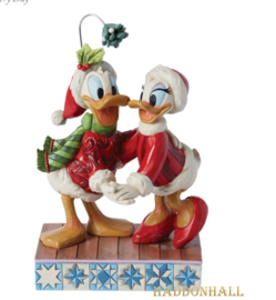 Donald & Daisy "Merry Mistletoe" Jim Shore 6015004 *