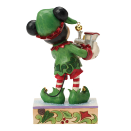 Mickey "Elf on Track" H19,5cm Jim Shore 6018712 PREORDER