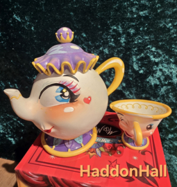 Mrs Potts & Chips  H10cm Disney by Miss Mindy 6001670 retired