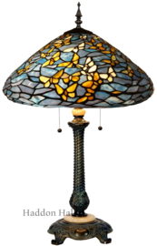 7860 * Tafellamp Tiffany H75cm Ø50cm Fly Away