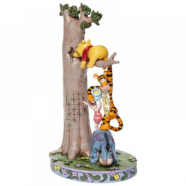 Winnie The Pooh 95 Years  -  Set van 3 beelden  all 3 retired , last sets left *