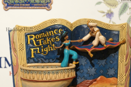 Aladdin Storybook  Romance Takes Flight H16cm Jim Shore 6001270 retired *