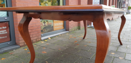 Tafel Uittrektafel 200+40 x 100cm Massief Teakhout