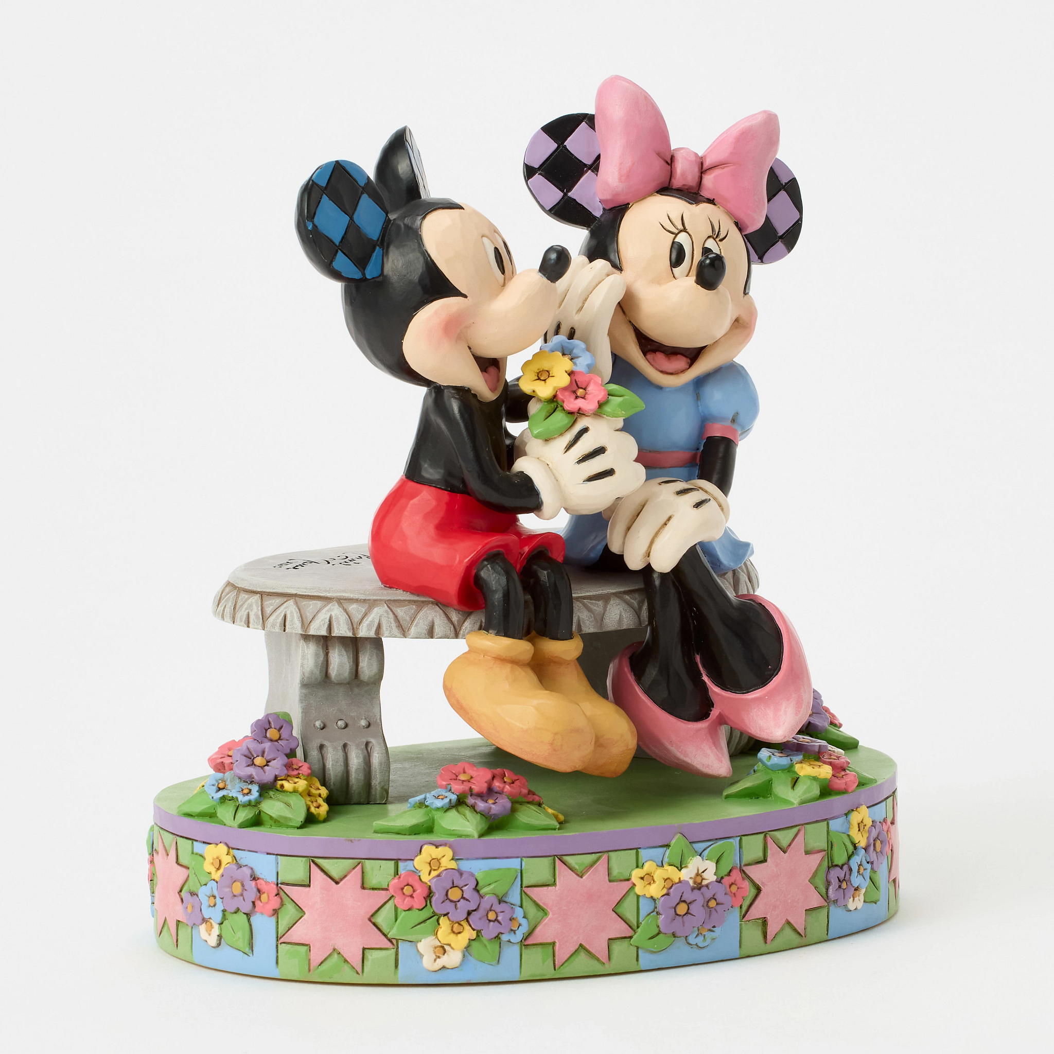 Mickey & Minnie "A Blooming Romance" H 16 cm Jim Shore 6017845