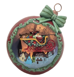 Holiday Manor Large Ornament Diorama Figurine * H18cm Jim Shore 6015491