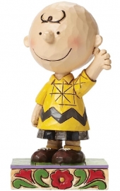 CHARLIE BROWN "Good Man Charlie Brown" H11,5cm Jim Shore 4044676 retired *