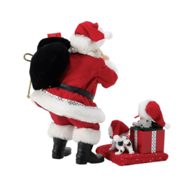 101 Reasons to Love Christmas -101 Dalmations & Santa H26cm Disney by D56 6016480