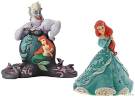 Ariel - Set van 2 beelden - Ursula & Ariel Treasure Keeper - JIm Shore