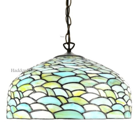 6135 * Hanglamp Tiffany Ø41cm Arctic