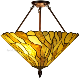 8444 Hanglamp Plafonniere Tiffany Ø50cm Jade