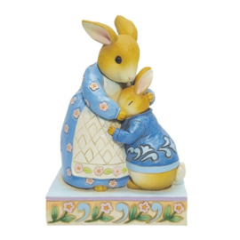 Peter Rabbit & Mrs. Rabbit H15cm Jim Shore 6010686