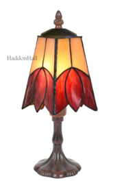 8221 *Tafellamp Tiffany H30cm 10x10cm Kievitsbloem