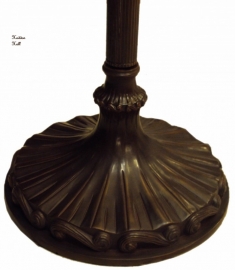 9131 9454 *Vloerlamp Tiffany  Ø50cm Autumnleaf   Ronde voet