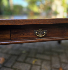 Tafel Salontafel 140x83cm H55cm Massief Teakhout