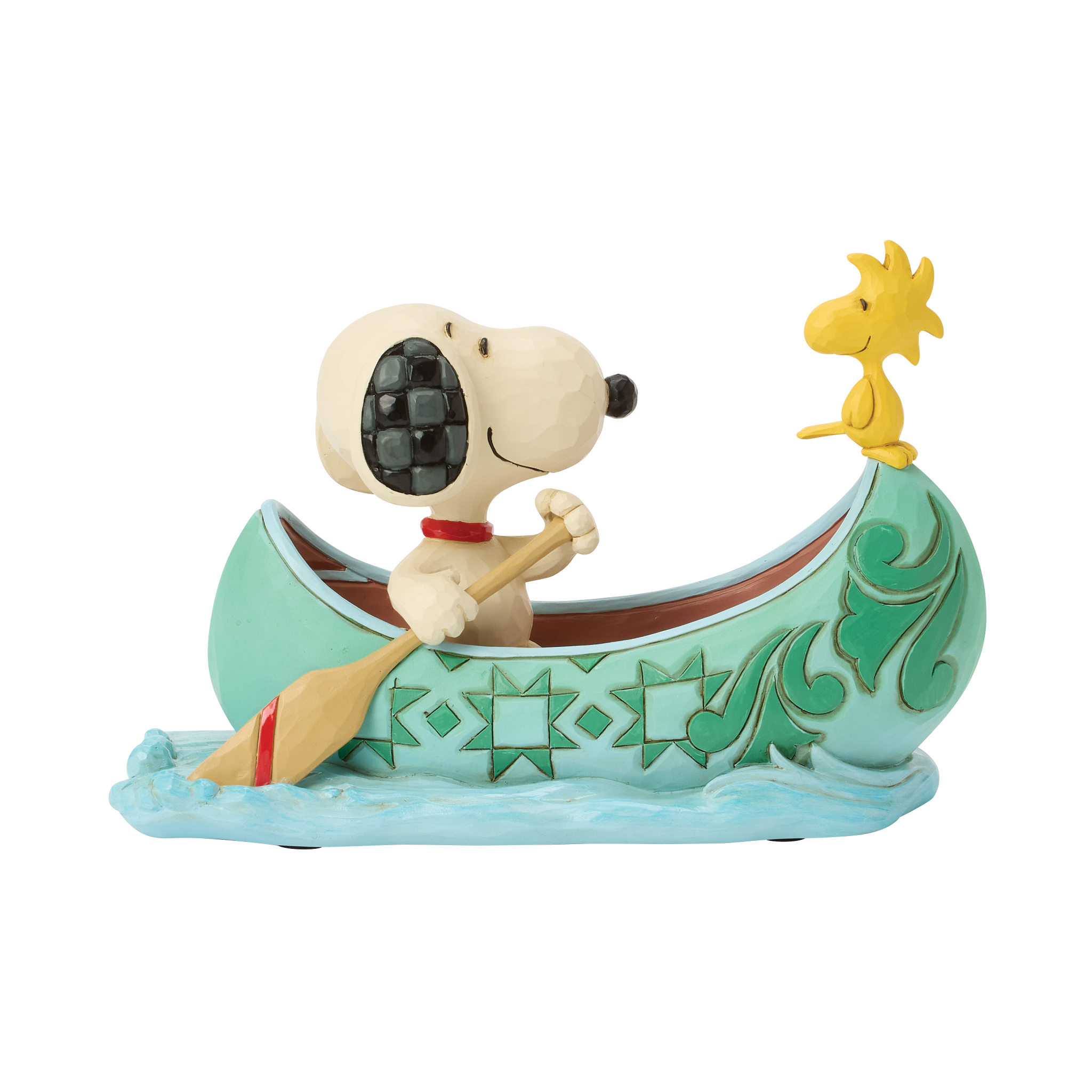 Snoopy & Woodstock "Canoe Believe It" B16cm Jim Shore 6017869