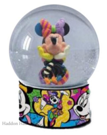 Mickey & Minnie Set van 2 Waterbal H13cm Disney by Britto retired *