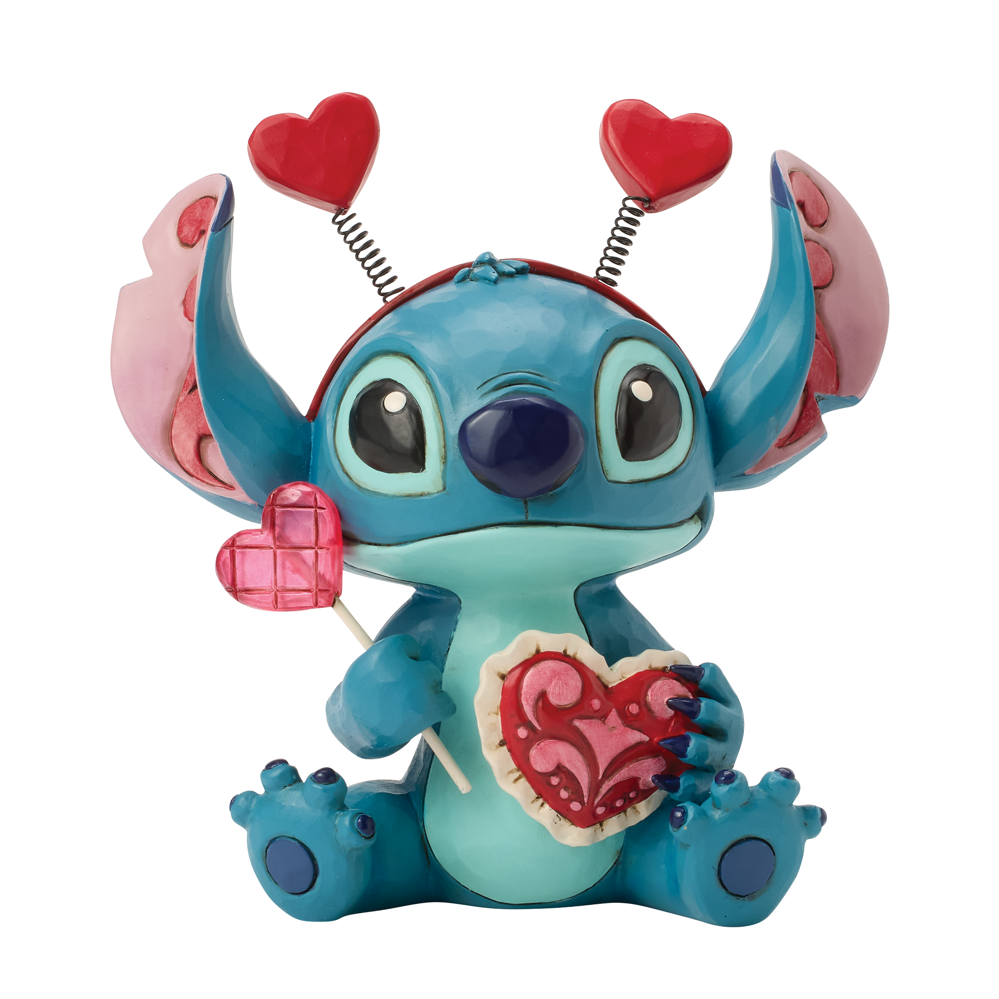 Stitch - "Sucker for Love" H 13 cm Jim Shore 6017849