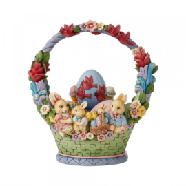 17th Annual Easter Basket H21,5cm Jim Shore 6008810 retired *  aanbieding