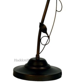 8119 Bureaulamp H62cm met Tiffany kap Ø13cm Flow Souplesse