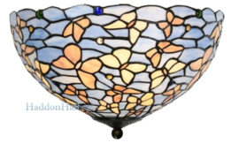 6344 80 Plafonniere Tiffany Ø40cm 2xE27 Cabagge Butterflies