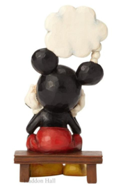 Mickey Thinking of You  18cm Jim Shore 6001281 retired * beperkte voorraad