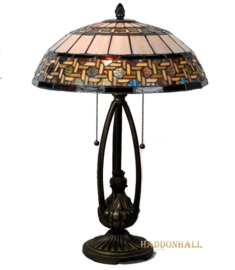 5320  Tafellamp Tiffany H60cm Ø40cm Stratford '