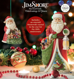 Wordwide Event Set van 2 - Figurine & Hanging Ornament - Jim Shore retired *