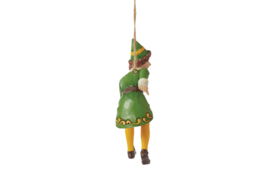 Elf Crouching Ornament H10cm Jim Shore 6015729 *