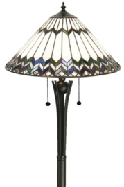 5985 TG08BU * Vloerlamp Dark Star H156cm met Tiffany kap Ø40cm Munstur