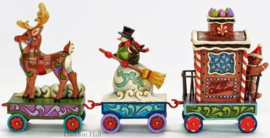 Mini Holiday Express  5-delig H 10 cm Jim Shore 4036686 uit 2013! retired, sold out