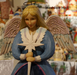 Nativity Angel Statue H 50cm! Jim Shore 4059402 Supersize Kerst Engel uit 2017 retired * aanbieding