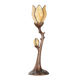 8001 Tafellamp H65cm met Tiffany kappen Calyx