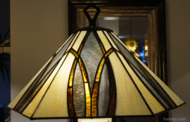 7856 Tafellamp Tiffany H80cm Ø50cm Round & Square