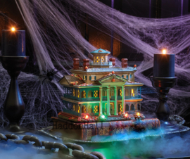 Haunted Mansion  Disneyland H 23 cm + verlichting D56 6007644 , laatste exemplaar