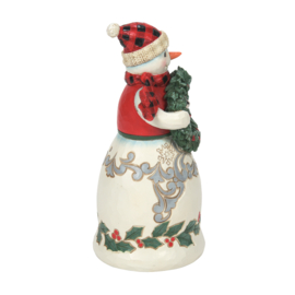 Highland Glen Mr. Snowman H17cm Jim Shore 6012866