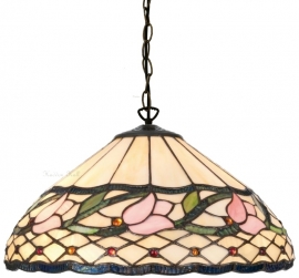 5774 97 * Hanglamp Tiffany Ø40cm  Flora