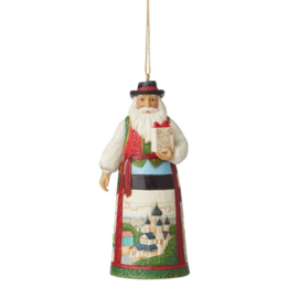 Baltic Santa + Hanging Ornament - Set van 2 Jim Shore beelden retired *