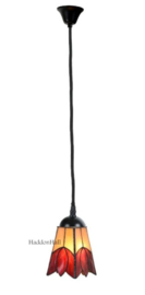 8221 * Hanglamp Tiffany 10x10cm Kievitsbloem